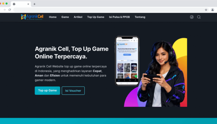 Agranik Cell, Solusi Top Up Game Online Cepat, Aman, dan Otomatis